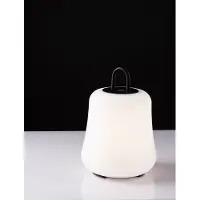 Nova Luce JIGRA LED Dekorative Stehleuchte Schwarz 2W IP54 Warmweiss 16x16x22cm dimmbar 9002877