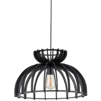 Nowodvorski Lighting Pendelleuchte KYMI 1 E27 Schwarz -
