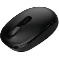 Microsoft 1850, Beidhändig, Optisch, RF Wireless, 1000 DPI, Schwarz
