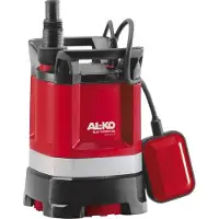 Al-Ko Klarwassertauchpumpe SUB 12000 DS Comfort (550 W Motorleistung, 9.500 l/h max. Fördermenge, 8 m max. Förderhöhe, flachabsaugend bis ca. 3 mm)