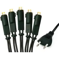 Hellum 30-tlg. LED-Minilichterkette, warm-weiß, innen, EU-Stecker