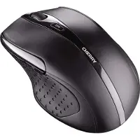 Cherry MW 3000: Ergonomische Kabellose Maus für Rechtshänder mit 6 Tasten