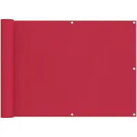 vidaXL Balkonsichtschutz Bordeauxrot 75 x 700 cm