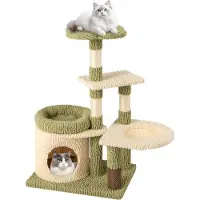 Northix Katzenbaum mit Plattformen, Hängematte und Kratzbäumen