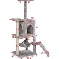 AGA Kratzbaum für Katzen DS345