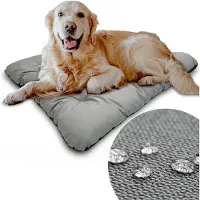 AIO Factory Großes Hundematte Hundebett 120x80 Katzenbett Hundesofa Hundekissen Hundekörbchen