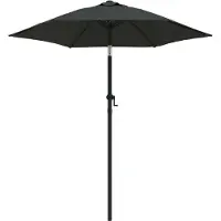 Syfax Sonnenschirm Anthrazit 200 x 224 cm Aluminium