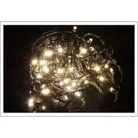 Spetebo 300er LED Lichterkette warmweiß - Kabelfarbe:grün