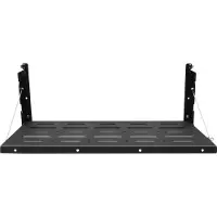 StarTech.com Heckklappentisch - Klapptisch für Wrangler JK 2007–2017 - 34,01 kg Traglast - Stahl & Edelstahl - 2/4-Türer, Unlimited 4-Türer - Schwarz