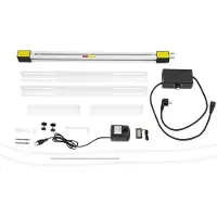StarTech.com Acryl Biegemaschine - Kunststoff Plattenbieger 60 cm - 1000W - Temperatur einstellbar 0–420°C - 6 mm - EU Stecker - Weiß