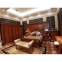 AEA XXL BIG Kleiderschrank 6 Türen Antik Stil Barock Rokoko Holz Wandschrank Schrank