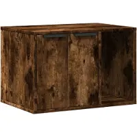 Syfax Katzenklo Räuchereiche 60x40x40 cm Holzwerkstoff