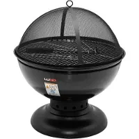 LUND Feuerschale mit Grillrost und Funkenschutz, Ø54,5 cm