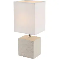 Globo Geri Tischleuchte Keramik Beige, 1xE14; 21675
