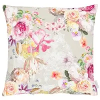Apelt Dekokissen "5451", rosa (altrosa, grau), B:48cm H:5cm L:48cm, Obermaterial: 75% Polyester, 25% Baumwolle. Füllung: 100% Polyester, Dekokissen_Sitzkissen_Kissenhüllen, Dekokissen