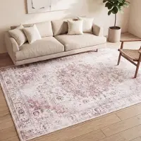 FRAAI Teppich Vintage - Lago Rot Rosa 160x230 cm