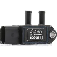 Bosch 0 986 280 715 Abgasdruck Differenzdrucksensor für VW Golf VII Schrägheck (5G1, BQ1, BE1, BE2) Passat Variant (3G5, CB5) für AUDI A4 Avant