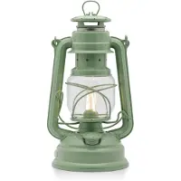 Feuerhand Baby Special 276 Sage Green, 276-LED-SG, LED Sturmlaterne