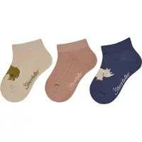 Sterntaler Sneaker Socken 3er-Pack Elefant