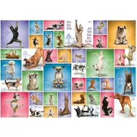 Sonstige Verlage Yoga Dogs. Puzzle 1000 Teile