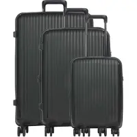 Travelite Skymate - 4-Rollen-Trolley Set 3tlg. erw. (black)