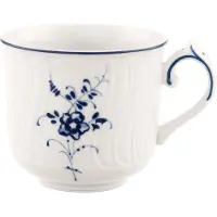 Villeroy & Boch 1023411420, Einzelbild, 0,1 l, Blau, Weiß, Porzellan, Espresso, Old Luxembourg