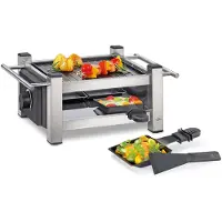 Küchenprofi Kuechenprofi 1770602800 TASTE4 Raclette-Grill-Kombigerät, Thermostat