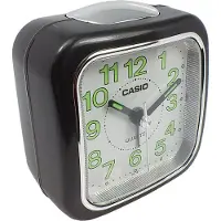 Casio Wecker Analog schwarz Tagesalarm Neo-Display TQ-142-1EF