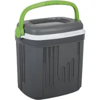 Eda Plastiques EDA Kühlbox ICEBERG 20 Liter grau / grün