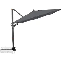 Doppler , Pendelschirm "myZone 210 x 210 Side", anthrazit, 210 x 210 cm