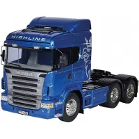Tamiya RC Scania R620 6x4 Highl.blau lack