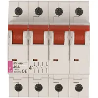 ETI Polam | Modultrennschalter SV 440 - 4P - 40A - Sicherer Hauptschalter - Hochwertige Qualität