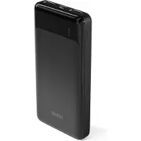 EPICO Spello Slim, 10000 mAh, Lithium Polymer (LiPo), 3,7 V, 10 W, Schwarz