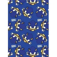 Procos Sonic der Igel Flanell Bettdecke 110x150cm