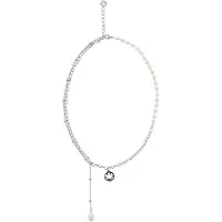 NAEMI Women Necklace in Silver White | Gr.: onesize