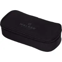 Tenneco Walker 49164-180, Hartschalenetui für Stifte, Schwarz, Einfarbig, Reißverschluss, Uni, 60 mm