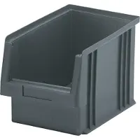 LA-KA-PE Sichtlagerkasten PLK 2a B213xT330xH200 mm grau