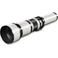 Walimex pro pro Teleobjektiv 650-1300mm 1:8-16 CSC kompatibel mit Sony E – Manueller Fokus, Zoom-Teleobjektiv für Vollformat & APS-C Sensor – Ganzmetallfassung, inkl. Aufbewahrungstasche & Deckeln