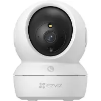 Ezviz H6c Pro 3K, IP-Sicherheitskamera, Drinnen, Verkabelt & Kabellos, Tisch/Bank, Weiß, Sphärisch