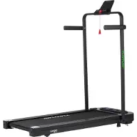 Tunturi Cardio Fit T5 Laufband - Walking Pad - 14 Trainingsprogramme - Klappbar - Kompakt - 0,8 bis 8 km/h Geschwindigkeit - Fitnessgerät für Zuhause