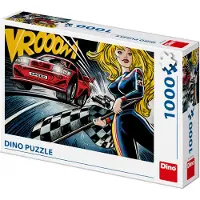 Dino Bikes DINO Puzzle Pop Art: Rennen 1000 Stück