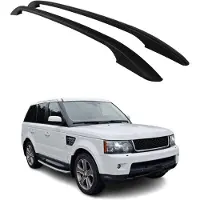 Omtec Dachreling 6007933B Fahrzeugdach beidseitig für LAND ROVER Range Rover Sport (L320) Aluminium