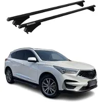 Menabo Dachträger Grundtäger für Acura RDX 2019-2025 75kg Alu Schwarz 2 tlg