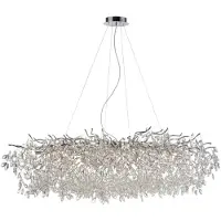 Paul Neuhaus Kronleuchter Ricicle 150 cm Chrom