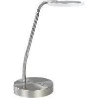 Highlight Design-Tischleuchte Rodeo nickel Ø 16cm