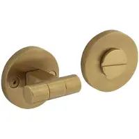 Intersteel Verschluss der Toilette Shiraat links Messing matt