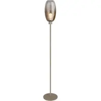 Masterlight Glas-Stehlampe Olive 1x E27 – Sand
