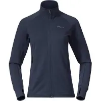 Bergans Sweatjacke Rabot Merino Tech Midlayer Jacket Damen Ocean Blue-S