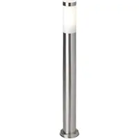 Brilliant Stehlampe aus Edelstahl Chorus