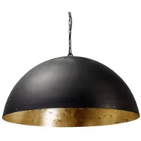 Masterlight Robuste Pendelleuchte aus Rotguss Industria Gold 80